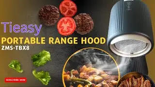 TIEASY PORTABLE RANGE HOOD ZMS-TBX8 UNBOXING & REVIEW