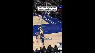 Witness the determination and talent that fuels the NBA journey!