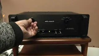 Audio Research Tube Preamp Playing Fat Drum Tracks, great for mastering