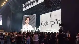 SEVENTEEN in Dallas Seungkwan says Hoshi isn't funny Ode to You Tour Jan 14, 2020 Sec 100 Row 1 (P)