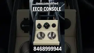 Eeco Center Console | #eecomodified #eecolover