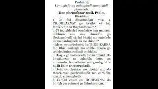 Psalm 13 in Irish and the Kingsmill Massacre: 'How Long, O Lord?'