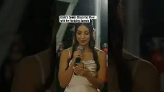 Bride&rsquo;s Cousin Steals the Show with Her Wedding Speech / Twin Oaks House Garden San Marcos Wedding