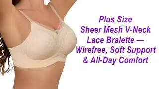 Your Next Collection Starts Here: Plus-Size Wireless Lace Bra Production