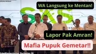Mentan Amran Buka Hotline 