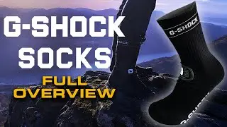 G-SHOCK SOCKS - FULL OVERVIEW