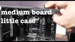 Плата mATX в корпусе SFF? ДА!