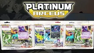 Открываем блистеры старой школы Platinum Arceus!