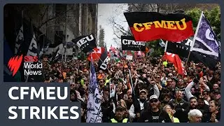 Thousands of workers strike in solidarity with CFMEU across the country