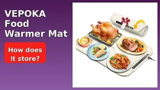 REVIEW (2025): VEPOKA Food Warmer Mat. Features.