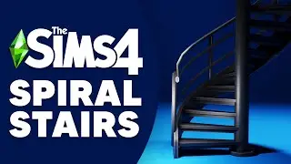 SPIRAL STAIRS ARE FINALLY IN THE SIMS 4