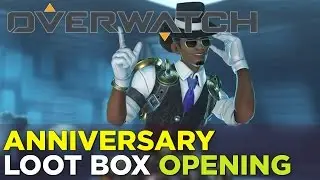 OVERWATCH Anniversary Loot Box Opening x25 + New Emotes and Skins