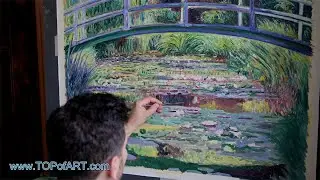 Water Lily Pond, (Symphony in Green) - Monet | Art Reproduction Oil Painting