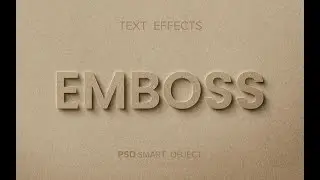 EMBOSS EFFECT TEXT IN COREL DRAW