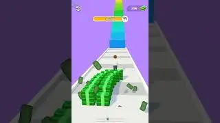 Money Stack Run 3D #4 #gameplay #game #moneystack #viral