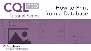 CQL Pro Tutorial &ndash; How to Print from a Database