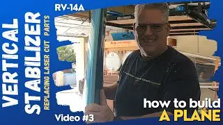 RV-14A Build: Vertical Stabilizer 6.3 - Laser Cut Parts Replacement #vansaircraft #fly #aviation