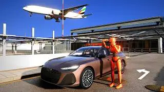 Dummy Missed the Flight! ✈️ BeamNG Drive story