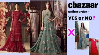 Review Cbazaar 3 outfits, lehenga, anarkali, palazzo, likes and dislikes