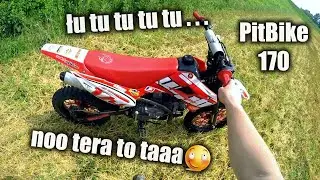 ❌Teraz to można jeździć 🔥PitBike 170cc Detroit dostrojony na AMEN⚠️