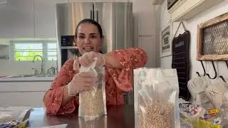 Almacenando Granos o Legumbres en Bolsas Mylar con Absorbentes/Almacen Largo Termino/Tutorial