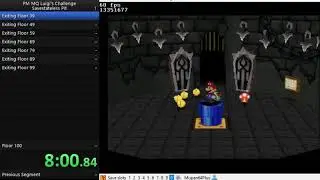 PM MQ: Luigi's Challenge Pit of 100 Trials Savestateless Speedrun (1:29:10)