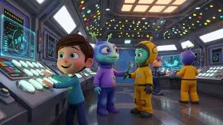 Among Us Sneaky Alien Missed the Emergency | Kids Songs & Nursery Rhymes