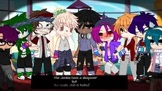 The Jomies/Dromies have a sleepover but the music club is invited [[ Drake+Henriam [] Angst/Fluff