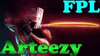 Dota 2 - Arteezy And Others Players 5500+ MMR Plays Faceit Pro League America !