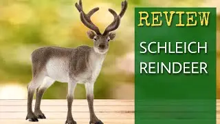The Schleich Reindeer 😍 Fast & Closer preview before you buy / Animal figurines & Toys