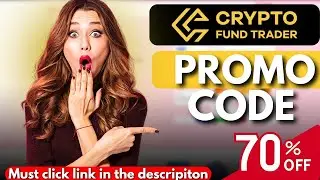Crypto Fund Trader Promo Code Unlock Up 70% OFF On All Plans Crypto Fund Trader Discount Code 📊
