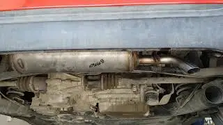 Smart ForTwo 451 Exhaust System Sound with Catalytic Converter