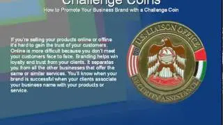 Challenge Coins - How to Promote Your Business Brand with a Challenge Coin