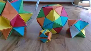 demo of my new origami models