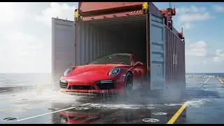 We Found a Red Porsche 911 Turbo S Hybrid at the Bottom of the Ocean