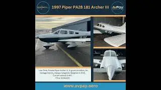 1997 Piper PA28 181 Archer III  by Aeromeccanica SA,