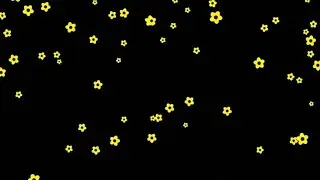 Romantic Flowers Effect | New Black Screen Effect 2021