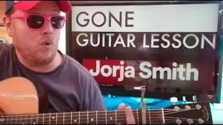 How To Play Gone Guitar Jorja Smith&nbsp;// easy guitar tutorial beginner lesson chords