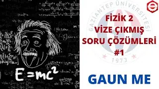 Üniversite Genel Fizik 2 Vize Soru Çözümleri Ders 1 | Kolomb Yasası ve Elektrik Alan