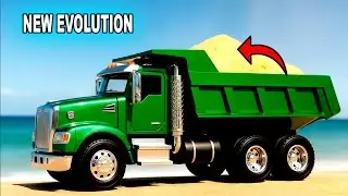 BRAINROT EVOLUTION TRANSFORMATION TO GREEN Sand Truck