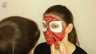 Malowanie buziek, Malowanie twarzy, Face Painting # 4 - Spiderman
