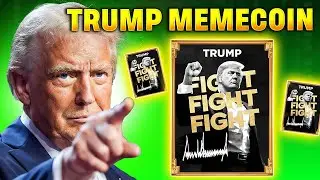 DONALD TRUMP JUST LAUNCHED A MEME COIN! #Trumpcoin is next BITCOIN