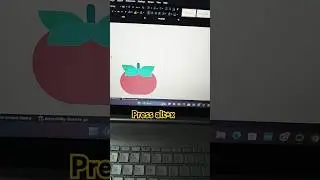 How to create a tomato symbol in Ms word #computer #viralvideo