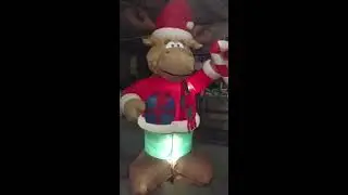 Gemmy 2004 8ft Moose Inflatable Review