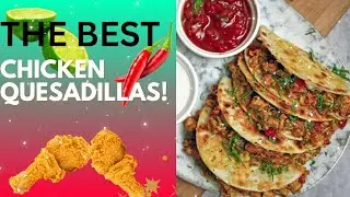 Куриные кесадильи! | Быстрый и простой рецепт | Идеально для ифтара или в качестве перекуса! ❤️