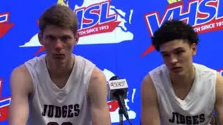 Handley Presser after 72-66 State Championship loss to Lake Taylor in 2OT's