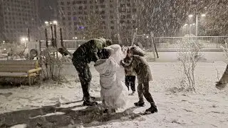 УТРЕННИК АПАВЕНЧИКА 🎄| ПЕРВЫЙ СНЕГ В НОВОРОССИЙСКЕ ❄️| МЫ СИЛЬНО ЗАБОЛЕЛИ | ЗАКУПКА ИЗ ЛЕНТЫ 💸