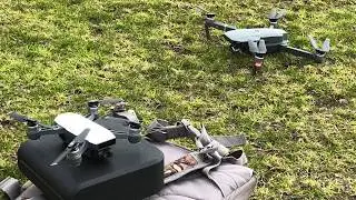DJI Drone drag race. Mavic v Spark. Over $2000 worth of drones with a very surprising result. Pro 2