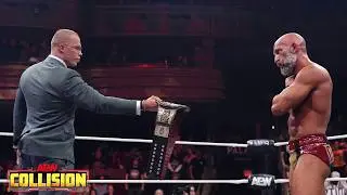 Kyle Fletcher Challenges Tommaso Ciampa For TNT Title | AEW Collision