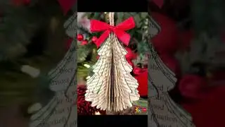 Book Page Paper Honeycomb Tree Ornaments  #wholesalesuppliers